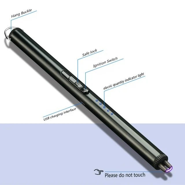 USB Rechargeable Flameless Arc Lighter - Techmanistan in Pakistan