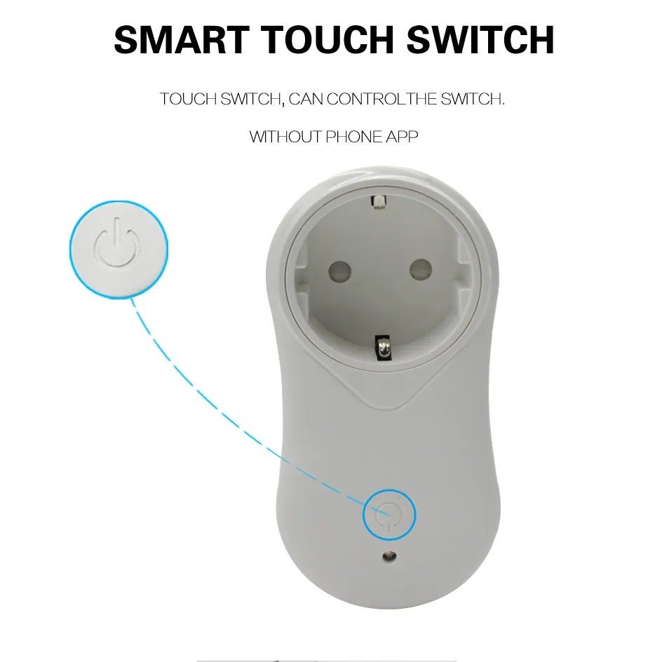 WIFI Smart Socket EU Plug USB Outlet - Techmanistan in Pakistan