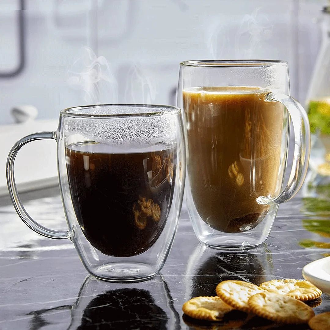 Sipping in Style: The Trending Double Glass Mug Collection - Techmanistan