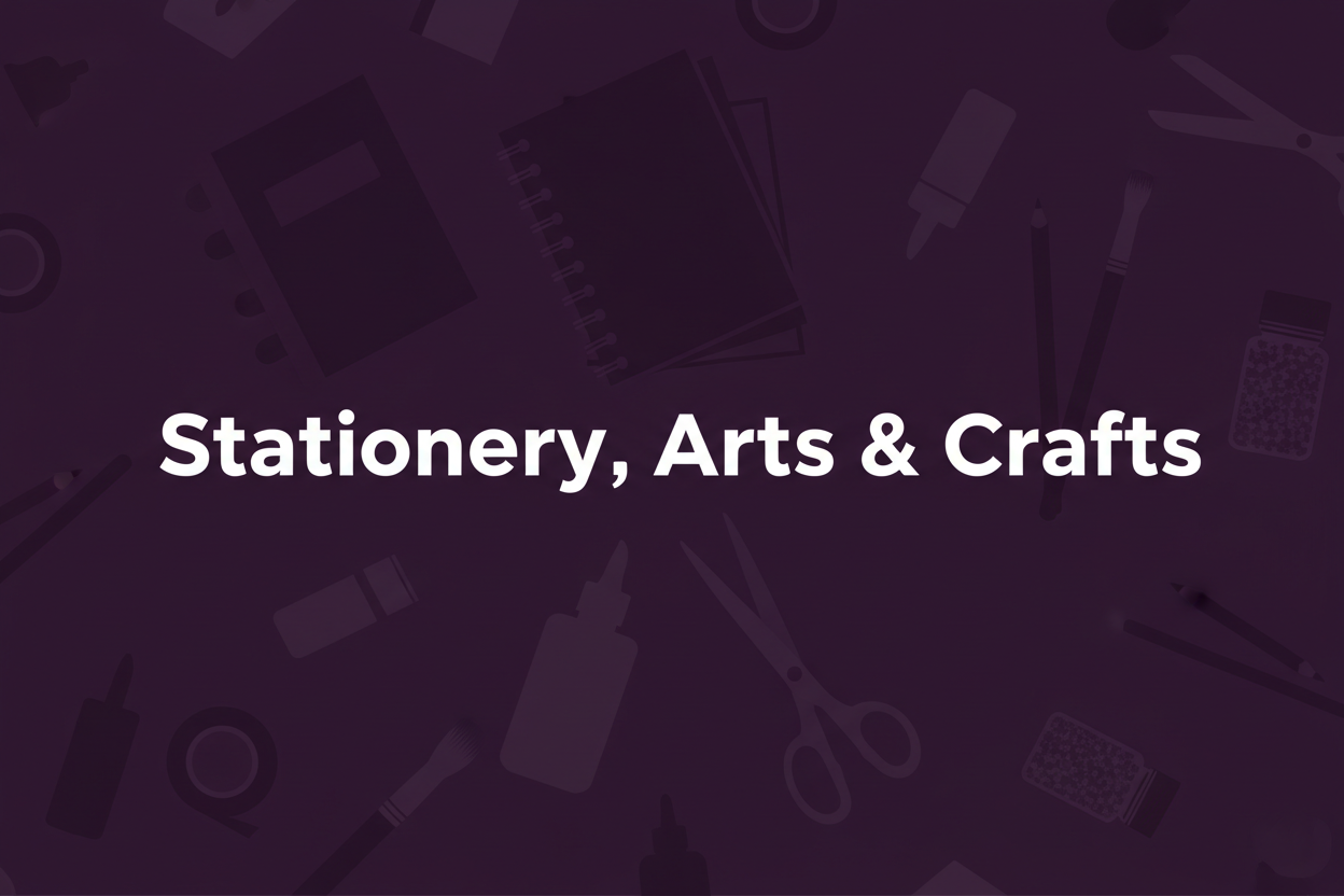 Stationery, Arts & Crafts