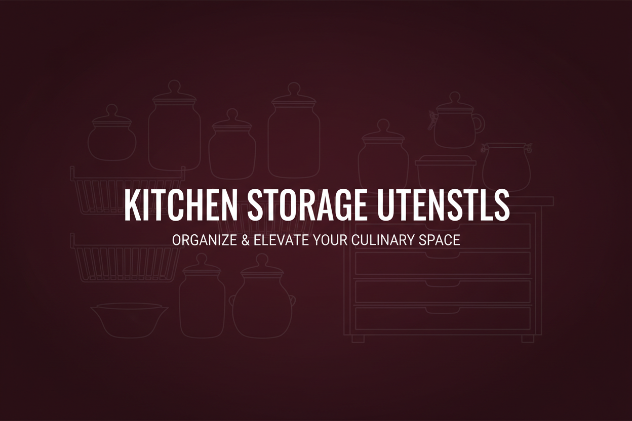 Kitchen Storage Utensils