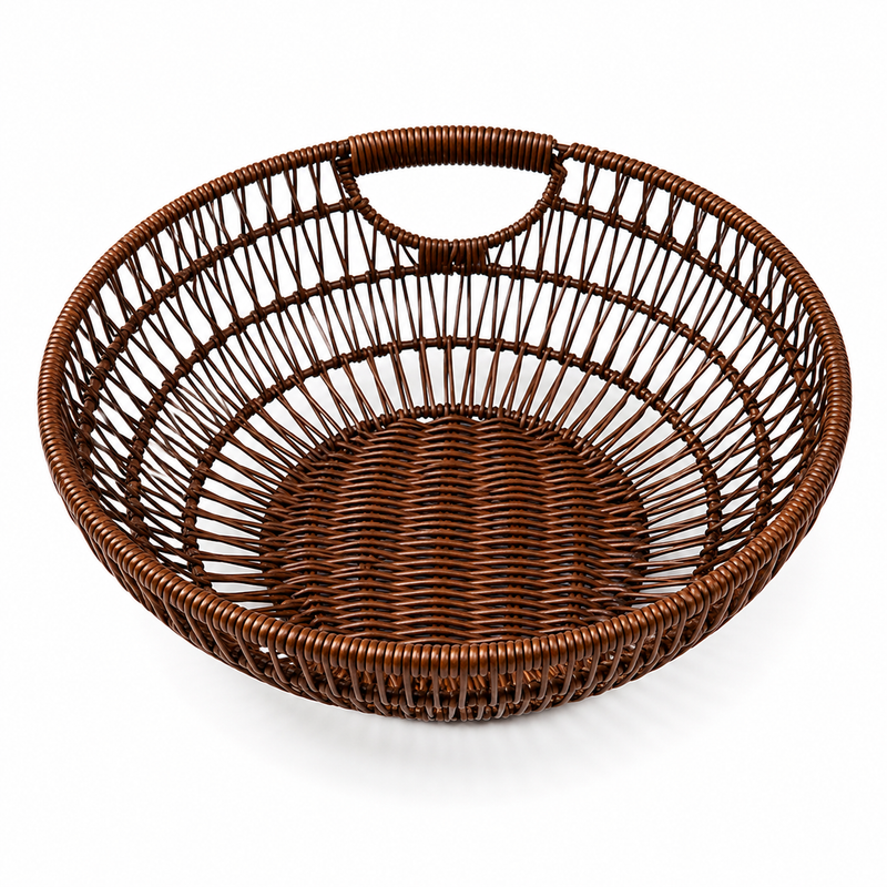 Set of 2 - Elegant Nylon Wire Woven Baskets