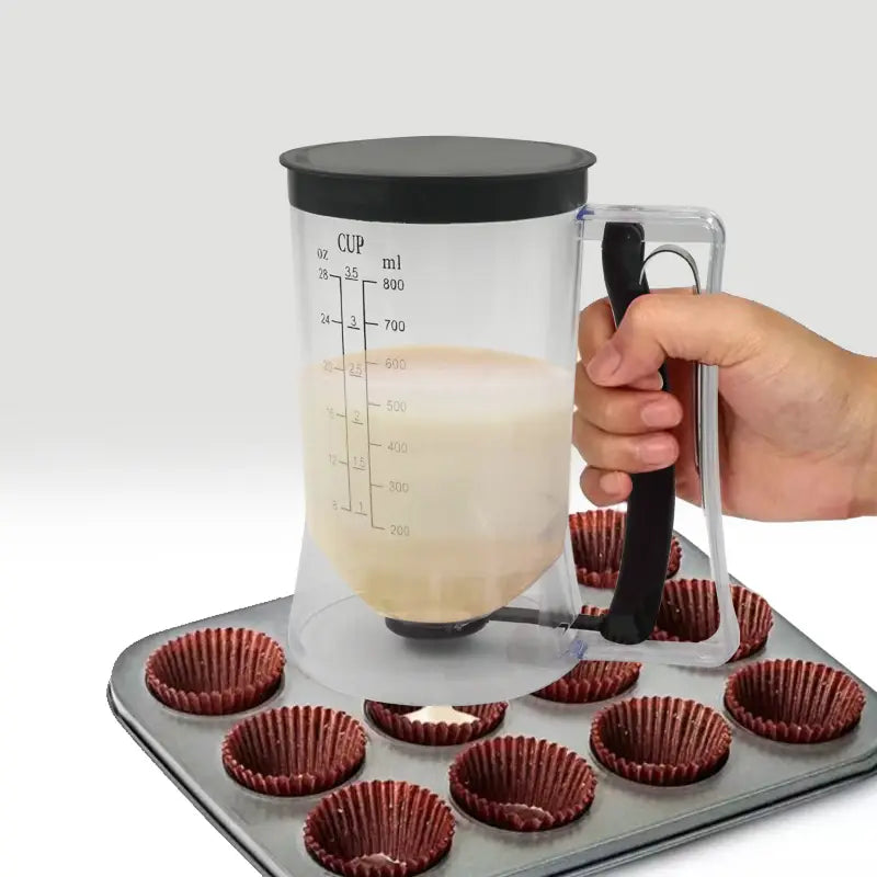 900ml Pancake Batter Dispenser with Squeeze Handle