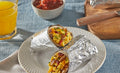 WrapRite Pack of 100 - Pop-Up Aluminum Foil Wrap Sheets - 9" x 10.75"
