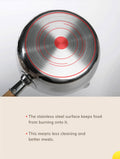 Hammer Pattern Japanese Saucepan with Wooden Handle | Cooking Pot