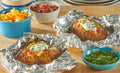 WrapRite Pack of 100 - Pop-Up Aluminum Foil Wrap Sheets - 9" x 10.75"