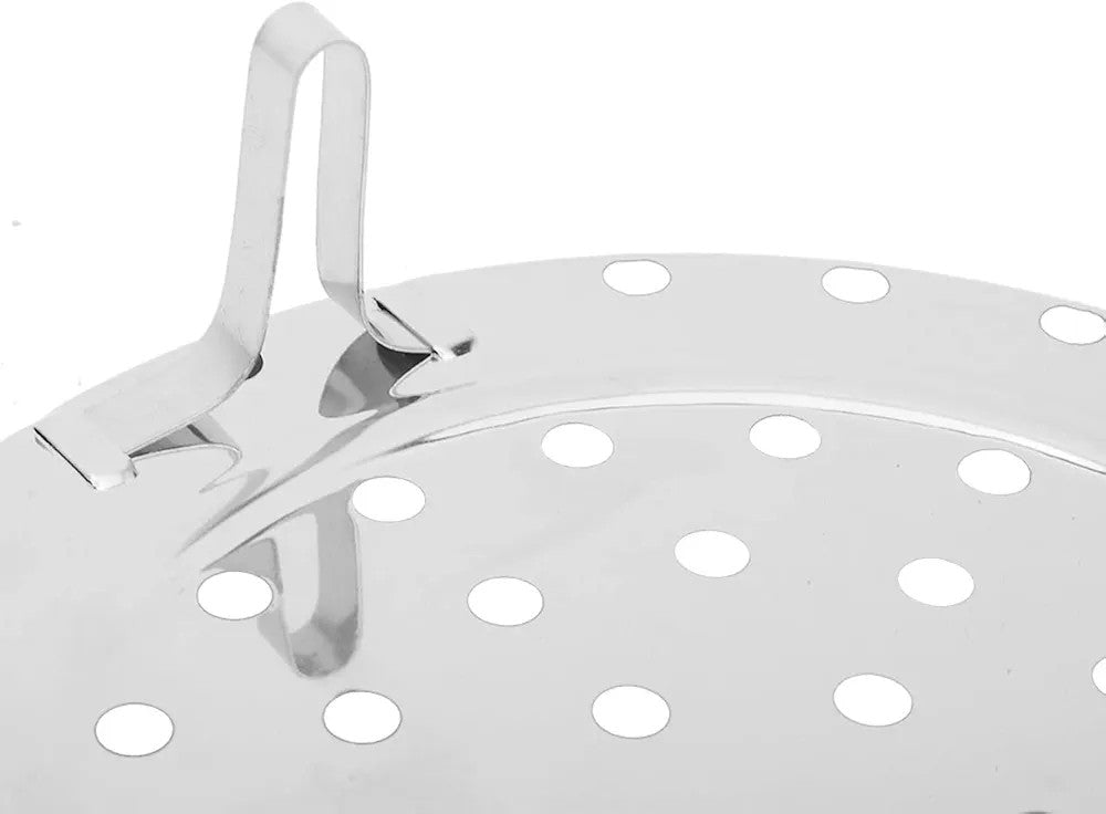 Stainless Steel Steamer Stand with Removable Legs Techmanistan