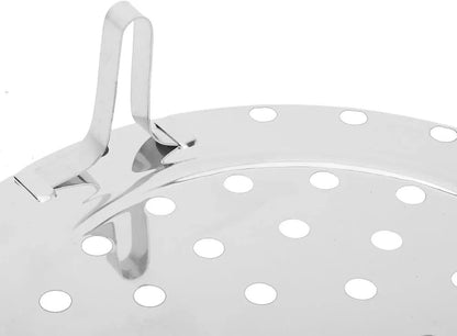 Stainless Steel Steamer Stand with Removable Legs Techmanistan