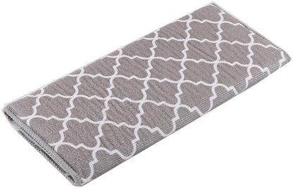 Random Color & Design Foldable Microfiber Dish Drying Mat 38 x 50 cm, Space-Saving Lightweight Design Dish Drainer Mat My Store