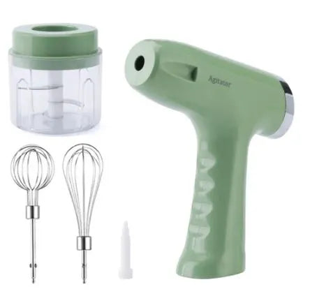 Generic USB Rechargeable Blender 3 In 1 Electric Garlic Chopper Crusher  Automatic E Whisk Cream Frother Peeling Masher Meat Stirrer