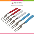 Pack of 6 Mini Fruit Forks Techmanistan