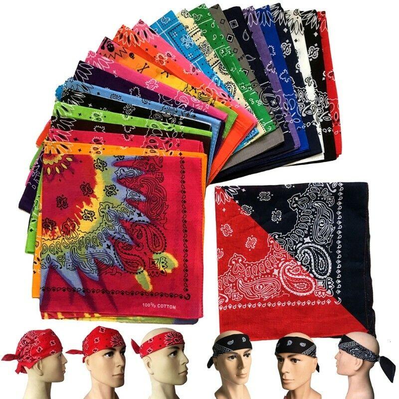 Pack of 6 - Printed Headband/Bandana, Bandana for Girls, Bandana for Men Head, Bandana for Boys - Techmanistan