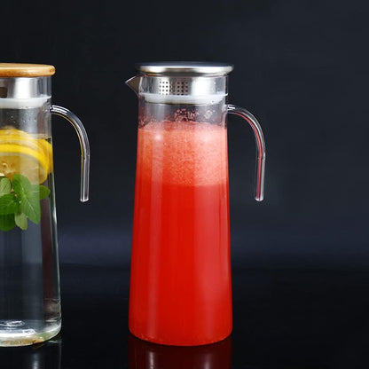 1 Liter Acrylic Water Jug with Handle and Lid – Durable & Stylish - Techmanistan in Pakistan