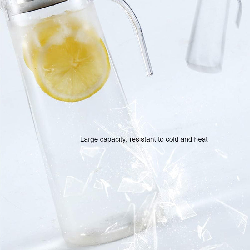 1 Liter Acrylic Water Jug with Handle and Lid – Durable & Stylish - Techmanistan in Pakistan