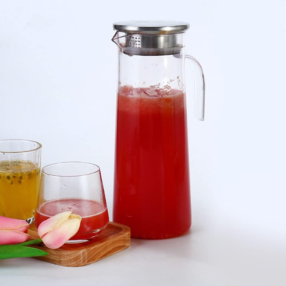 1 Liter Acrylic Water Jug with Handle and Lid – Durable & Stylish - Techmanistan in Pakistan