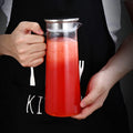 1 Liter Acrylic Water Jug with Handle and Lid – Durable & Stylish - Techmanistan in Pakistan
