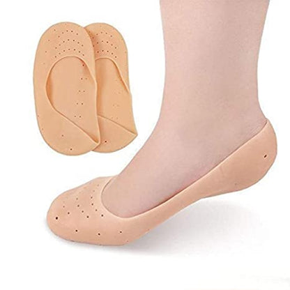 1 Pair Silicone Foot Protector Socks - Techmanistan in Pakistan
