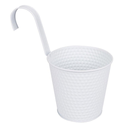 1 PC Metal Hanging Flower Pots - Techmanistan in Pakistan