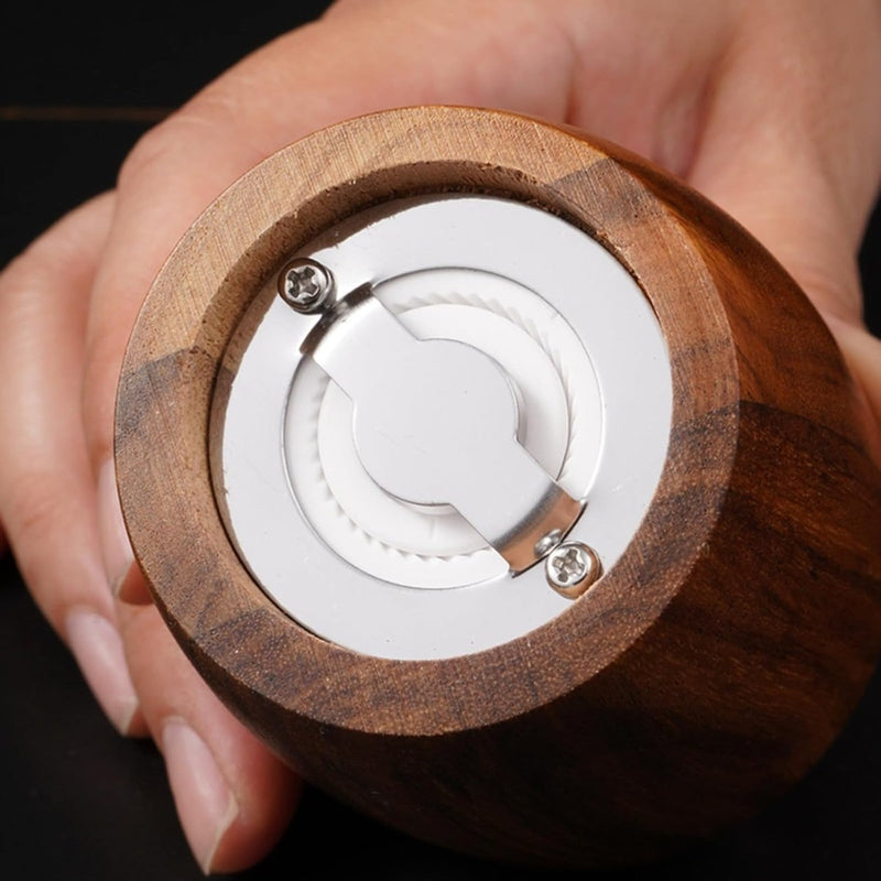 1 Piece Set Solid Wood Salt and Pepper - Techmanistan in Pakistan