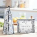 Reusable Aluminium Foil Food Storage Bags with Zip Lock — 10 Piece