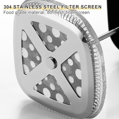 1000 ml Glass French Press Coffee Maker with Filter - Techmanistan in Pakistan