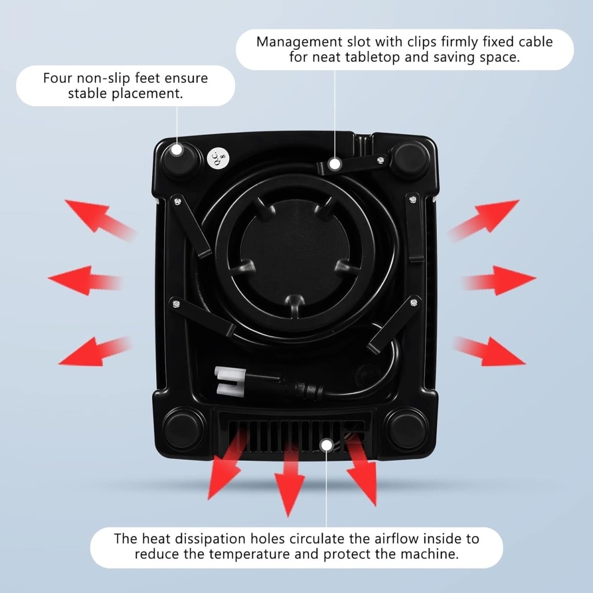 1000W Blender with Jar, 2 in 1 Blender & Grinder - Techmanistan in Pakistan