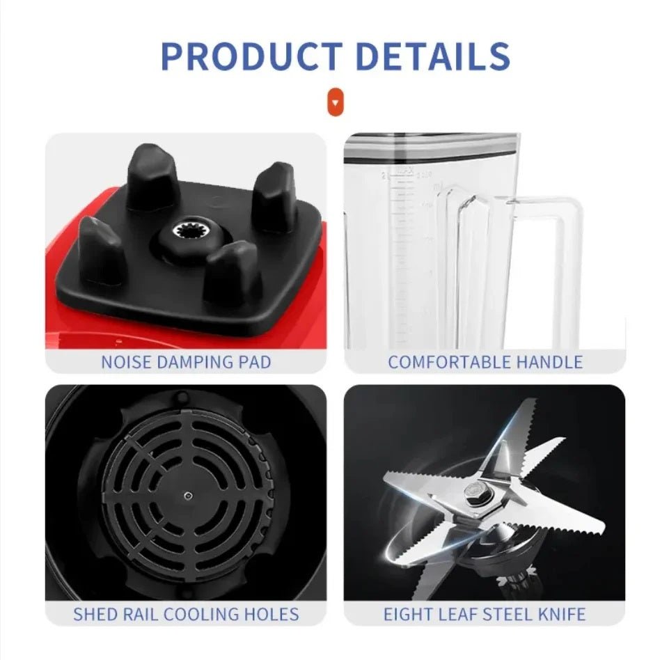 1000W Blender with Jar, 2 in 1 Blender & Grinder - Techmanistan in Pakistan