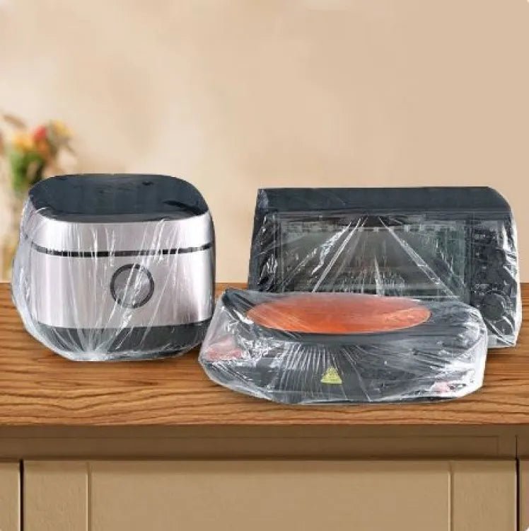 10Pcs Thickened Disposable Transparent Dust Cover - Techmanistan in Pakistan