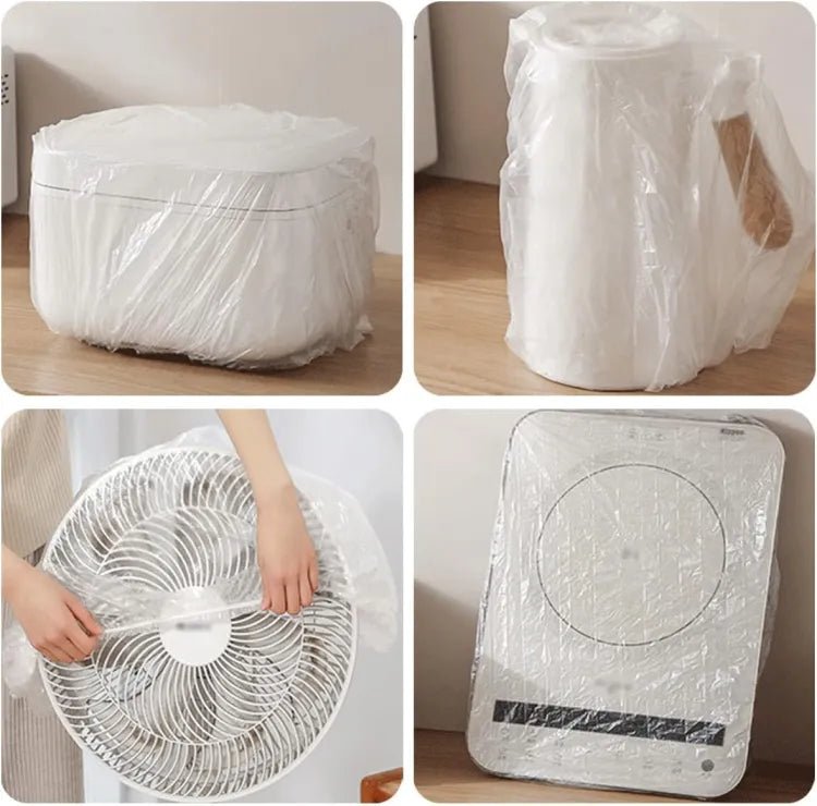 10Pcs Thickened Disposable Transparent Dust Cover - Techmanistan in Pakistan