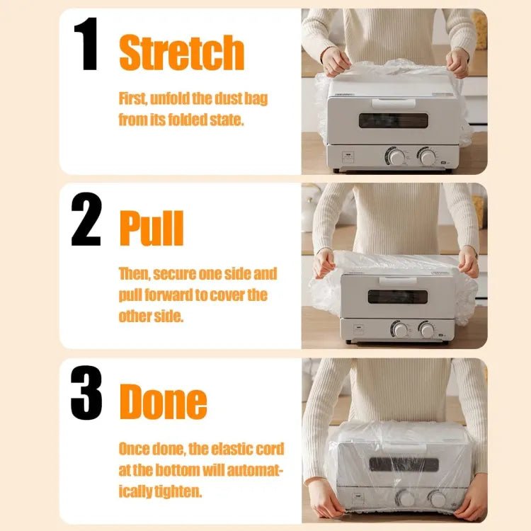 10Pcs Thickened Disposable Transparent Dust Cover - Techmanistan in Pakistan