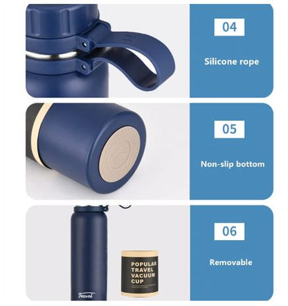 1100ML - Stainless Steel Insulated Flask - Techmanistan in Pakistan