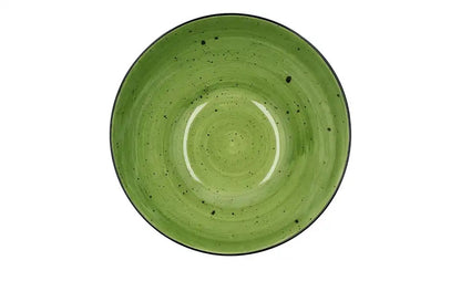 Aqua Mist Speckled Ceramic Bowl