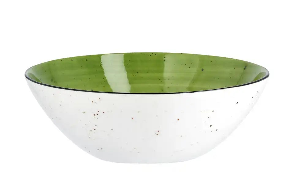 Aqua Mist Speckled Ceramic Bowl