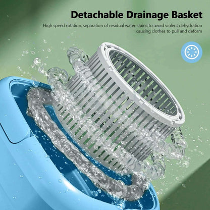 11L Capacity Mini Foldable Washing Machine - Techmanistan in Pakistan