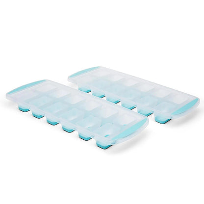 12 Grids Flexible Base Ice Cube Tray - Techmanistan in Pakistan