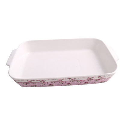 12" Long Rectangular Ceramic Tray - Techmanistan in Pakistan