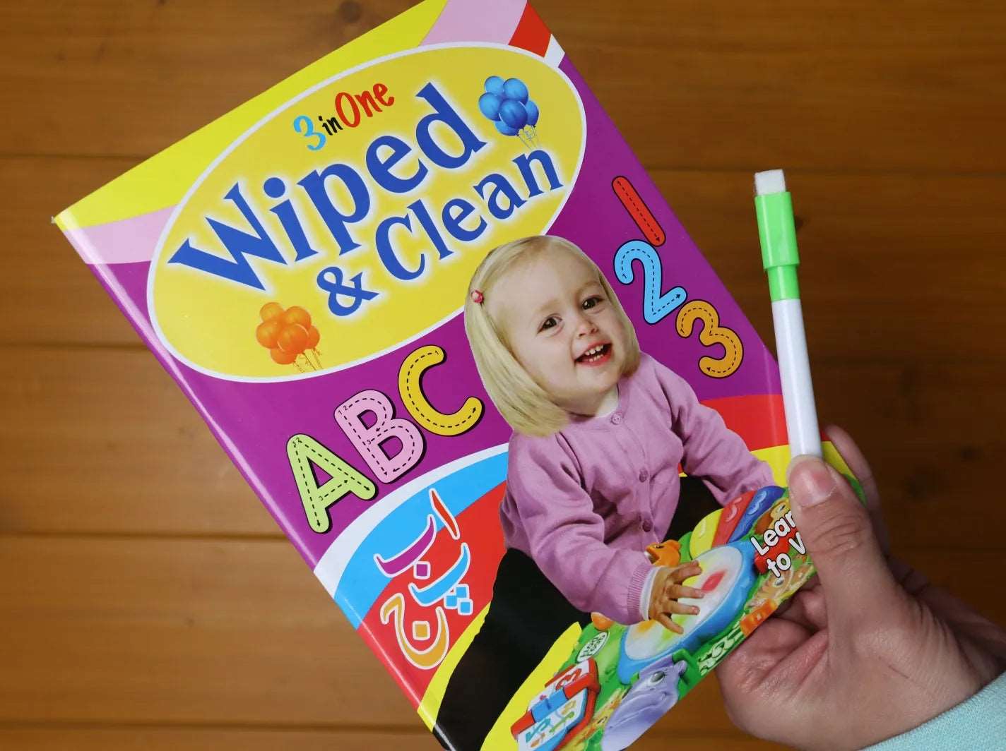 3in1- Wipe & Clean Activity Book