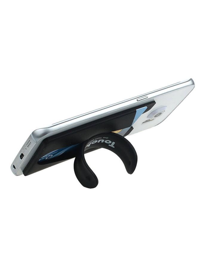 Silicone Stick Phone Stand - Black My Store
