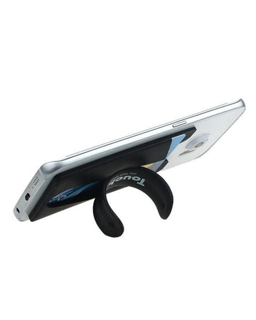 Silicone Stick Phone Stand - Black