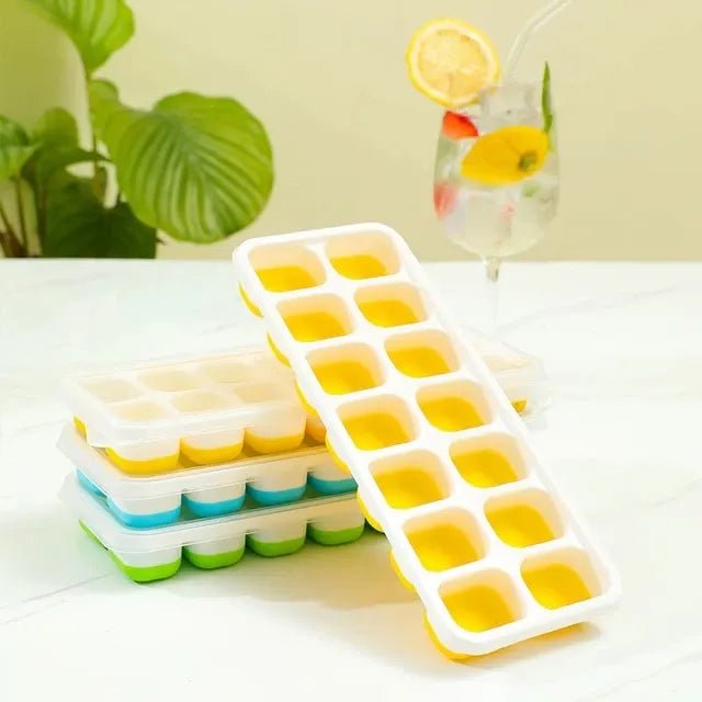 14 Grids Flexible Ice Cube Tray - Techmanistan in Pakistan