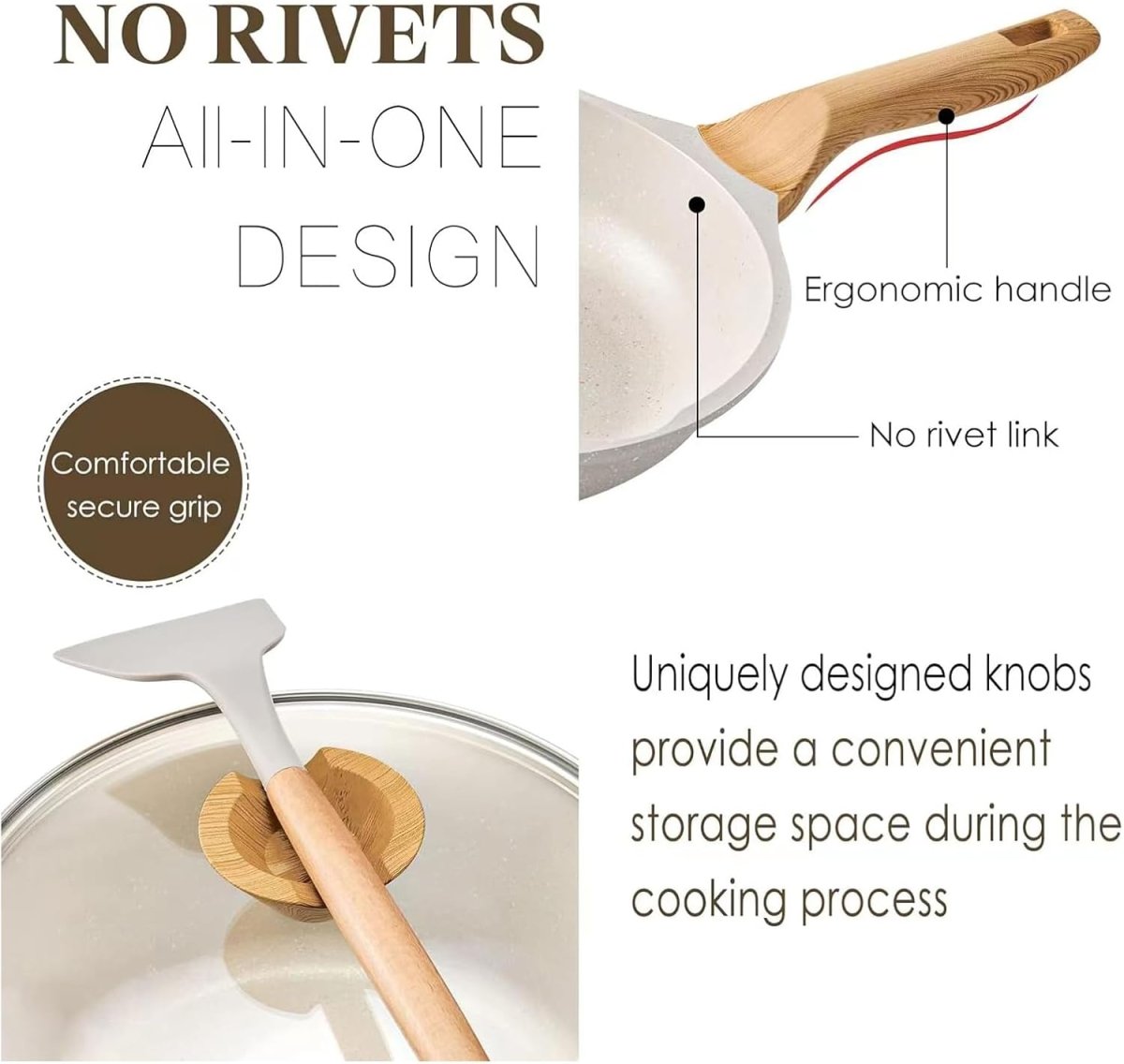 14 - Piece Nonstick Coating Pots and Pans Set with Lids - Techmanistan in Pakistan