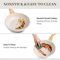 14 - Piece Nonstick Coating Pots and Pans Set with Lids - Techmanistan in Pakistan