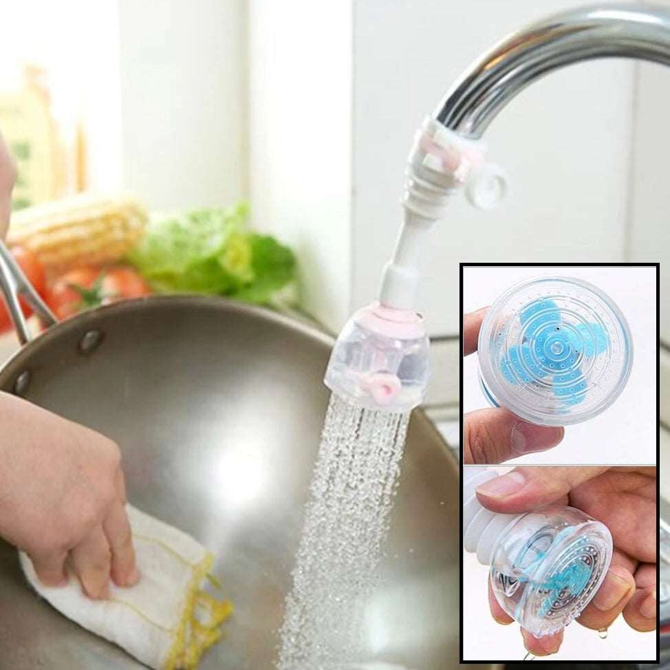 Adjustable 360-Degree Rotating Faucet Head Nozzle