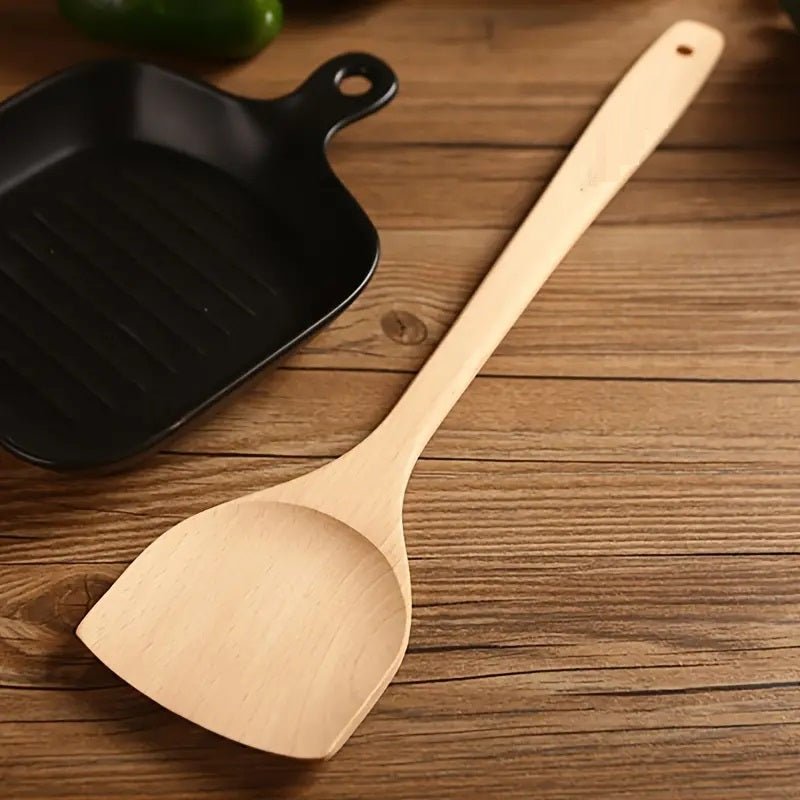 15inch Long Wooden Cooking Spoon - Techmanistan in Pakistan