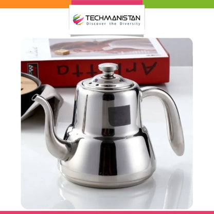1.5L/2L Capacity Stove Top Stainless Steel Kettle - Techmanistan in Pakistan