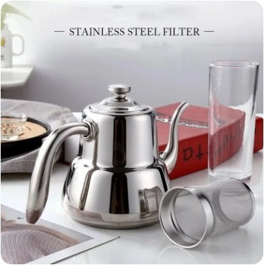 1.5L/2L Capacity Stove Top Stainless Steel Kettle - Techmanistan in Pakistan