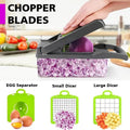 16 in 1 Handheld Press Cutter Nicer Dicer - Techmanistan in Pakistan