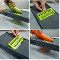 16 in 1 Handheld Press Cutter Nicer Dicer - Techmanistan in Pakistan