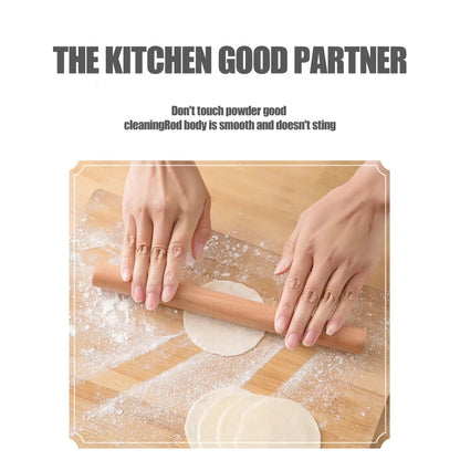 16 - Inch Long Wooden Rolling Pin Dough Roller - Techmanistan in Pakistan