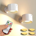 LED Rechargeable Wall Light Sconce – Cordless Touch & Remote Control